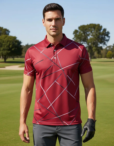 Playeras Polo Ligeras Para Hombre Golf Tenis Manga Corta | Meses sin interés