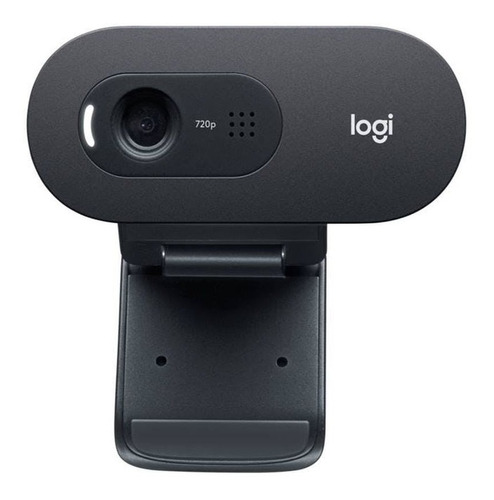 Webcam Logitech C505 Hd Microfone Com Longo Alcance S/juros