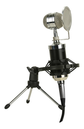 Kit Microfono Condensador Studio B5-pro Black Mlab