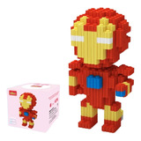 Mini Blocks Iron Man Rompecabezas 3d Avengers 