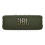 Parlante Jbl Flip 6 Portátil Con Bluetooth Waterproof  Verde