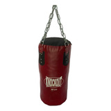 Saco De Pancada Boxe Profissional Knockout Vazio 50 Cm