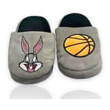 Pantuflas Peluche Bugs Bunny Conejo 21-29 Grandes Basketball