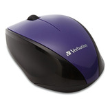 Mouse Wireless Verbatim Multi Trac Blue Led Pc Gfx Garage Color Violeta