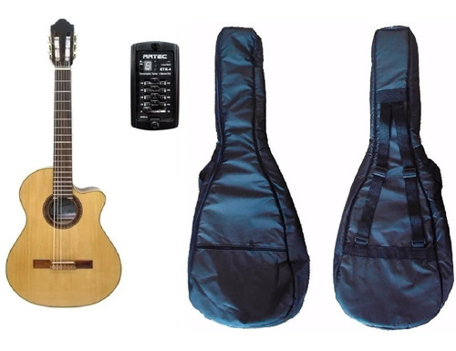  Fonseca 40 Kec Guitarra Electroacustica + Funda 