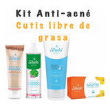 Kit Antiacné, Cutis Graso, Olvida El Brillo Y Las Espinillas