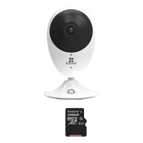 Cámara De Seguridad Ezviz C2c Wifi 2mpx  Con Audio+sd 128gb