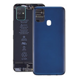Tampa Traseira De Bateria Azul Para Samsung Galaxy M31/galax