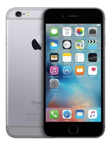 Celular iPhone 6s 64 Gb Space Gray Sellado Homologado