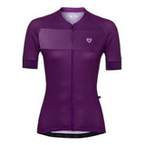 Jersey Ciclismo Gw Sport 75 To 25 Violeta Mujer