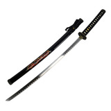 Espada Katana Ninja Samurai Dragão Vermelho Com Bainha