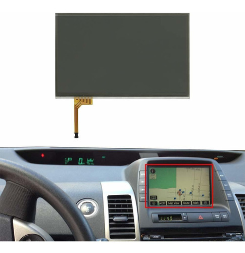 Digitalizador De Pantalla Táctil Compatible Con Toyota Pri.