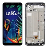 Tela Display Frontal LG K12+ Plus X420 Premium Com Aro