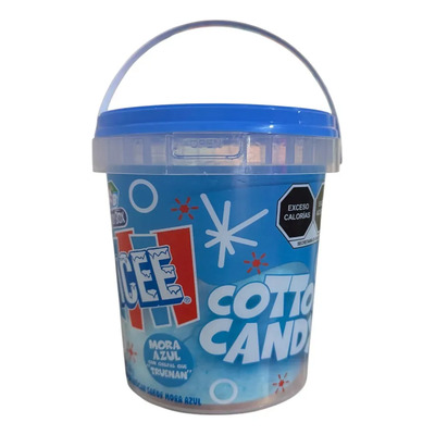 Algodón De Azucar Icee Cotton Candy Mora Azul 50g | MercadoLibre