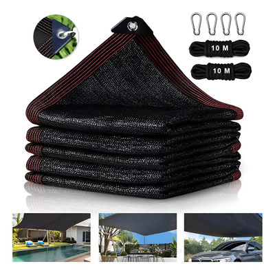 Malla Sombra Exteriores Lona Toldo 6x4 Mts 95% Bloqueo Uv | Envío gratis