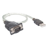 Convertidor Usb A-m/db9m(rs232) 0.45 M