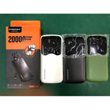 Power Bank 20.000mah Carregador Rápido Com Display Pn-a26