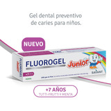 Fluorogel Junior +7 Años Menta Gel Dental 60g 1 Unidad