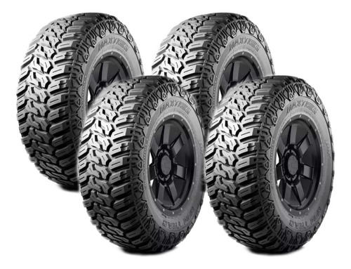 Paq 4 Llantas 37x13.50 R22lt 123q Maxtrek Mud Trac