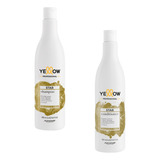  Shampoo Condicionador 500ml Yellow Star - Hidratação Brilho