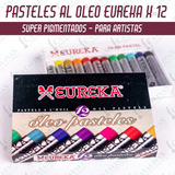 Eureka Pasteles Al Oleo En Estuche X 12 Colores Microcentro
