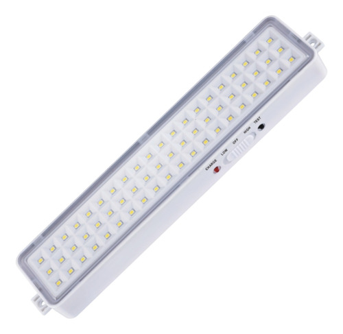 Luz De Emergencia Recargable 60 Leds 220v Bateria Pack X 5