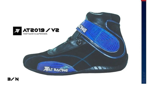 Botas Antiflama Karting Automovilismo 2019 At Racing