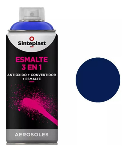 Esmalte Aerosol Max 3en1 Sinteplast Brillospray 440 Colores