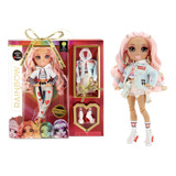 Muñeca Moda Rainbow High Kia Hart Con 2 Conjuntos Posables Y