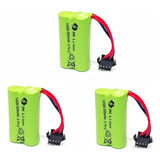 3x Bateria De Arminha Gel Orbeez Li-ion 14500 500mah 3.7v