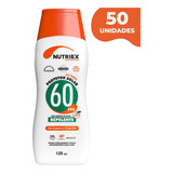 Kit 50 Protetor Solar Repelente Corporal Nutriex 60fps 120ml