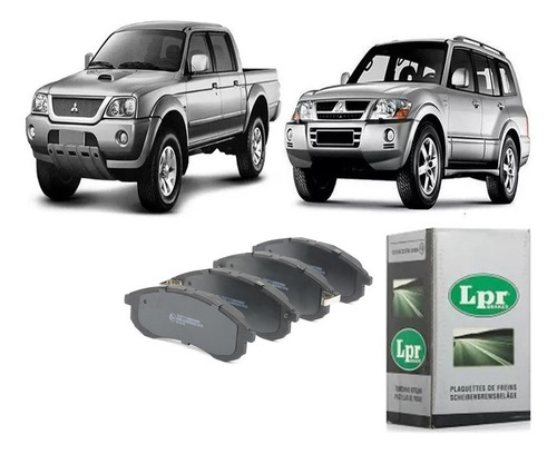 Pastilla Freno Mitsubishi L200 2.5 8v 4x4 Sport Año 2003/...