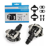 Pedal Shimano Clip Pd-m520 Mtb Com Tacos Preto-original