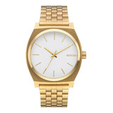 Reloj Nixon Time Teller Gold And White - A045508