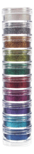 Torre De Glitter Facial Maquiagem Em Pó 10 Cores Colormake