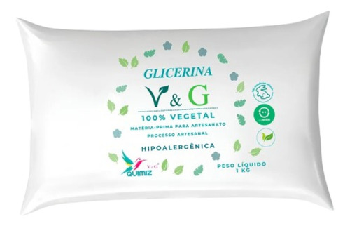 Glicerina 1 Kg Sabonete Vegano Produção Vegana Transparente