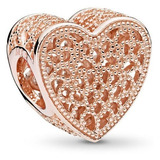 Pandora Rose Charm Corazon Calado Original