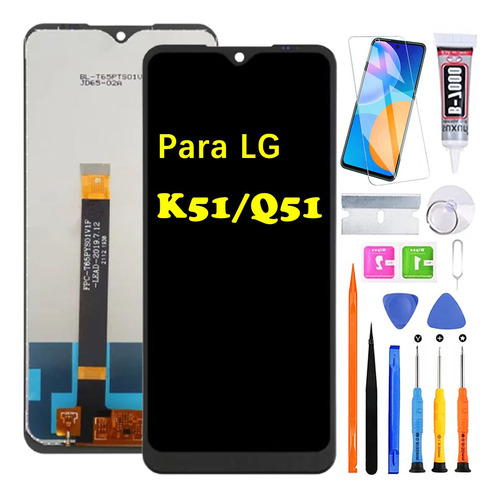 Pantalla Lcd Táctil Para LG K51 / Q51 Original K500um Q510n