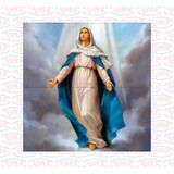 Mayolica Decorativa Ceramicas 40x40 Virgen Stella Maris