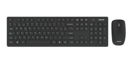 Philips Kit Teclado Y Mouse Inalambrico C602 1000dpi  Ppct