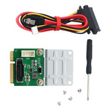 Placa Adaptadora Msata A 2.5 Pulgadas Con 2.0 Ph A Sata7+15