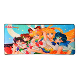 Mouse Pad Alfombrilla Sailor Moon 70x30x3 Premium Gamer