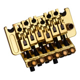 Sistema Tremolo Doble Bloqueo Guitarra Eléctrica Puente Oro