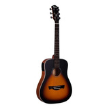 Violão Elétrico Baby Tagima Tw 15 Eq Aço Drop Sunburst Satin