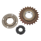 Combo De Cadenas Drive Sprocket, 24 Dientes, 144 Eslabones,