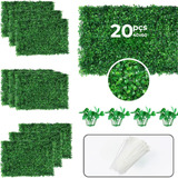 20 Placas Grama Artificial Buchinhos Para Jardim Vertical