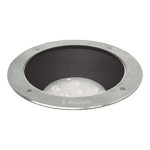 Luminario Led Plus De Piso Empotrar 29w 18° 2700k Acero Magg