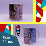 Taza Cup De Vegeta Dbz Dragon Ball Z Super Gt 11 Oz
