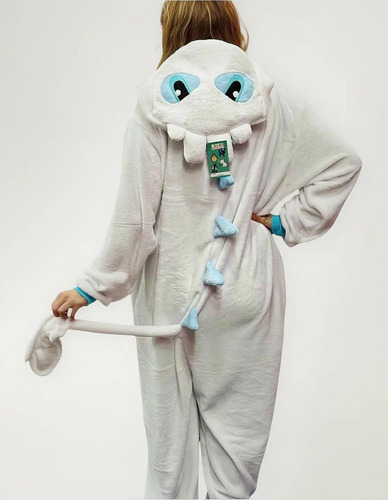 Kigurumi Disfraz Pijama Chimuelo Luminosa Blanca Unisex