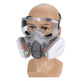 Máscaras De Gás Para Respiradores Viseira Capacete Óculos